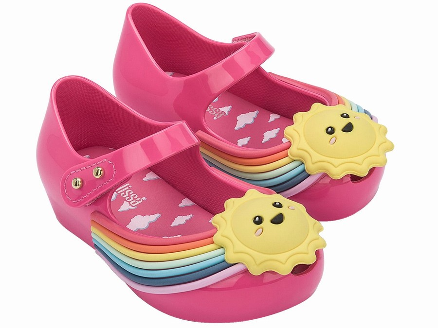 Bailarinas Mini Melissa Ultragirl Sunny Sun Bebe - Rosas - Argentina KQY-061782